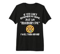 Blueberry Pie Apparel - Design Unique et Amusant de tartes T-Shirt Haut de Gamme