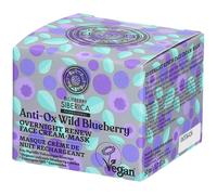 Blueberry Siberica Masque de Nuit Réparateur Myrtille Sauvage Anti-Ox Masque(S) Pour Le Visage 50 ml