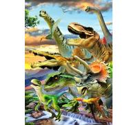 BLUEBIRD Dinosaur Twilight Puzzle 1000 pièces