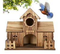 Bluebird House - Birdhouses For Outdoors | Wooden Natural Rustic Nest