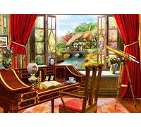 Bluebird Puzzle 1000 el. Studio z widokiem na pieknĂ chatkĂ [Puzzle]