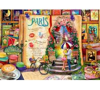 Bluebird Puzzle - A Stewart : La vie est un livre ouvert Paris, 1000 pièces