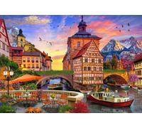 Bluebird Puzzle Ancien hôtel de ville Bamberg Allemagne - 1000 pièces