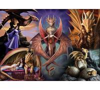Bluebird Puzzle Anne Stokes - La communauté du dragon - Teile