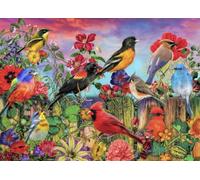 Bluebird Puzzle Birds and Blooms Garden - 500 pièces