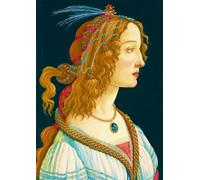 Bluebird Puzzle - Botticelli, Idealized Portrait of a Lady, 1480, Puzzle 1000 Pièces - Reproduction du Célèbre Tableau - Puzzle Adulte - Fabriqué en Europe