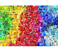 BLUEBIRD Puzzle Choses colorées 1000 pièces