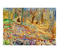BLUEBIRD Puzzle Forêt d'ormes au printemps (1923) 1000 pièces