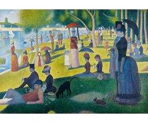 Bluebird Puzzle - Georges Seurat, Un Après-Midi à l'île de la Grande Jatte, Puzzle 1000 Pièces - Reproduction du Célèbre Tableau - Puzzle Adulte - Fabriqué en Europe