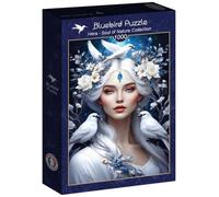 Bluebird Puzzle - Hera, Soul of Nature Collection, Puzzle 1000 Pièces - Représentation Fantastique et Allégorique - Fabriqué en France