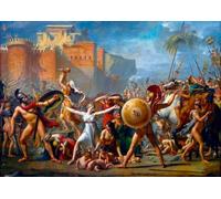 Puzzle 1000 pièces - Jacques-Louis David : L'Intervention des Sabines, 1799 multicolore