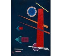 Bluebird Puzzle - Kandinsky, Powerful Red, 1928, Puzzle 1000 Pièces - Reproduction du Célèbre Tableau - Puzzle Adulte - Fabriqué en Europe