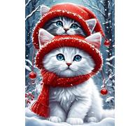 Bluebird Puzzle Kitties in the Winter - 300 pièces - Chats d'hiver