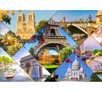 bluebird Puzzle Les Monuments de Paris 2000 Pièces