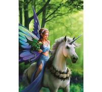 PUZZLE LICORNE FEE DRAGON 1500 PIECES