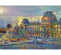 BLUEBIRD Puzzle Musée du Louvre, Paris, France 1000 pièces