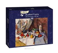 Bluebird Puzzle - Paul Cézanne, Still Life with Apples, 1898, Puzzle 1000 Pièces - Reproduction du Célèbre Tableau - Puzzle Adulte - Fabriqué en Europe
