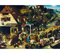 bluebird Puzzle Pieter Bruegel - Les Proverbes néerlandais - 1559-3000 pièces