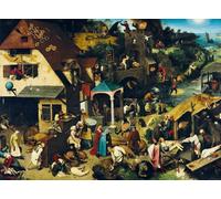bluebird Puzzle Pieter Bruegel - Les Proverbes néerlandais - 1559-3000 pièces