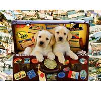 BLUEBIRD Puzzle Puppies on the Road 1000 Teile