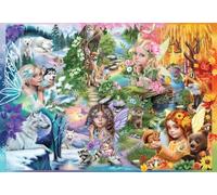 Bluebird Puzzle - Sheena Pike, La Saison des Fées, Puzzle Adulte 1000 Pièces - Fabriqué en France