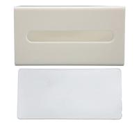 bluebone Boîte de Rangement Murale Multifonctionnelle Poinçon Antipoussière Garder Bien Rangé Bouffée de Poudre Boîte de Rangement Blanc