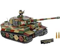 BlueBrixx 2587 Cobi - Voiture de combat blindée VI Tiger I AUSF.E en briques de serrage avec 1207 éléments de construction
