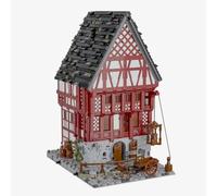 BlueBrixx 3686 blocs de construction de train médiéval | Étagères amovibles, chambre d'armure, architecture spécialisée, modulable, à partir de 14 ans, 265 x 243 x 344 mm, 109011