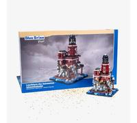 BlueBrixx Calendrier de l'Avent Phare de l'Astronome, 913 briques emboîtables
