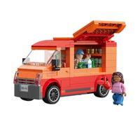 BlueBrixx Play 107414 - Magasin de Cour Mobile en Briques de Serrage avec 273 éléments de Construction