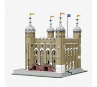 BlueBrixx Pro 107672 White Tower of London Briques de Construction avec 3188 éléments de Construction