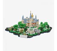 BlueBrixx Pro 108671 - Château de Schwerin, 2010 briques de construction, Set de château BlueBrixx, cadeau pour les fans d’architecture et du Moyen Âge, briques de la série Pro