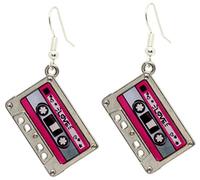 Bluebubble Hey DJ Boucles d'oreilles pendantes avec ruban adhésif