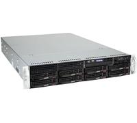 bluechip SERVERline R52308s 2HE Rack, 2 x processeur AMD EPYC™ 7252 / jusqu'à 3.20 GHz, 32 Go DDR4, 2 x 480 Go SSD, Avago 9560-8i, 2 x 10 Gigabit Ethernet