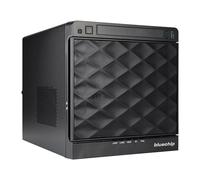 Bluechip SERVERline T10302s Cube, Intel Atome C3558 Processeur / 2.20 GHZ, 16 GB