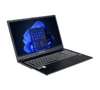 bluechip TRAVELline L15W19 Intel Core 5 120U Ordinateur portable 15.6" Full HD 16 Go DDR5-SDRAM 500 Go SSD Wi-Fi 7 (802.11be) Windows 11 Pro Noir