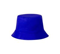 BLUECHOLON Chapeau de pêcheur en coton, bonnet Bob adulte léger et respirant., Bleu roi, 59