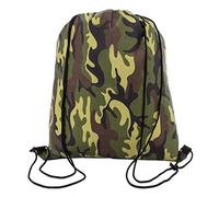 BLUECHOLON Gymsack Sac à dos unisexe camouflage militaire One Si-ze, camouflage, Estándar