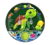 BLUECHOLON Jeu d'eau avec anneaux, animaux marins, 10 x 10 cm, jouet de voyage pour enfants (tortue)