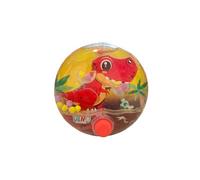 BLUECHOLON Jeu d'eau avec anneaux, animaux marins, dinosaures, licornes, 10 x 10 cm, jouet de voyage pour enfants (Dino rouge)