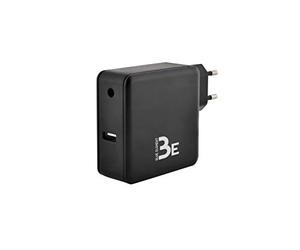 BlueElement - Chargeur Universel pour Notebook 65W - Alimentation 65W - 7 Embouts interchangeables - Port USB supplémentaire - Monobloc compacte et légers - Noire