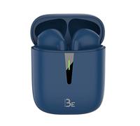 BlueElement Pop 2 - Écouteurs Bluetooth 5.1 TWS sans Fil Bleu | Bluetooth 5.1 TWS Sans Fil, Son Stéréo 3D HD, 12H Autonomie, Boîtier de Charge LED, Micro Intégré, Léger, Bleu