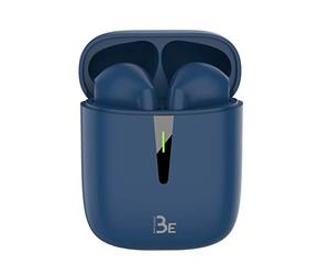 BlueElement Pop Bluetooth 5.1 TWS - Casque stéréo 3D HD sans Fil, Autonomie de Batterie 12H, boîtier de Charge LED, Facile à connecter, Micro intégré, léger et Confortable pour iPhone/Android (Bleu)