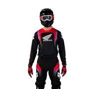 Fox Racing Maillot de motocross 180 Shield noir-blanc-rouge Taille XL homme