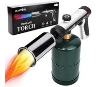 Bluefire Torche au propane, 1 800 °C, allume-feu de camp, brûleur en bois réglable pour saisir des steaks (réservoir non inclus)