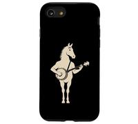 Bluegrass Banjo Cheval Jouant de la Musique Country Coque pour iPhone SE (2020) / 7/8