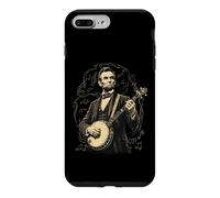 Bluegrass-Banjo Musique Abraham Lincoln Jouant du Banjo Coque pour iPhone 7 Plus/8 Plus