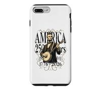 Bluegrass-Banjo Musique Abraham Lincoln Jouant du Banjo Coque pour iPhone 7 Plus/8 Plus