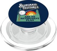 Bluegrass Festivals: My Retirement Plan! Funny Banjo Music PopSockets PopGrip pour MagSafe