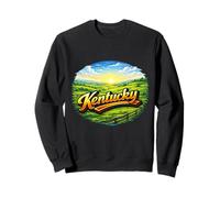 Bluegrass Hills Sunrise Paysage de Campagne Sweatshirt
